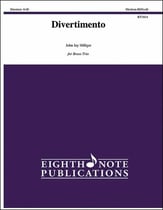 Divertimento Trumpet, French Horn, Trombone Trio - Score and Parts cover